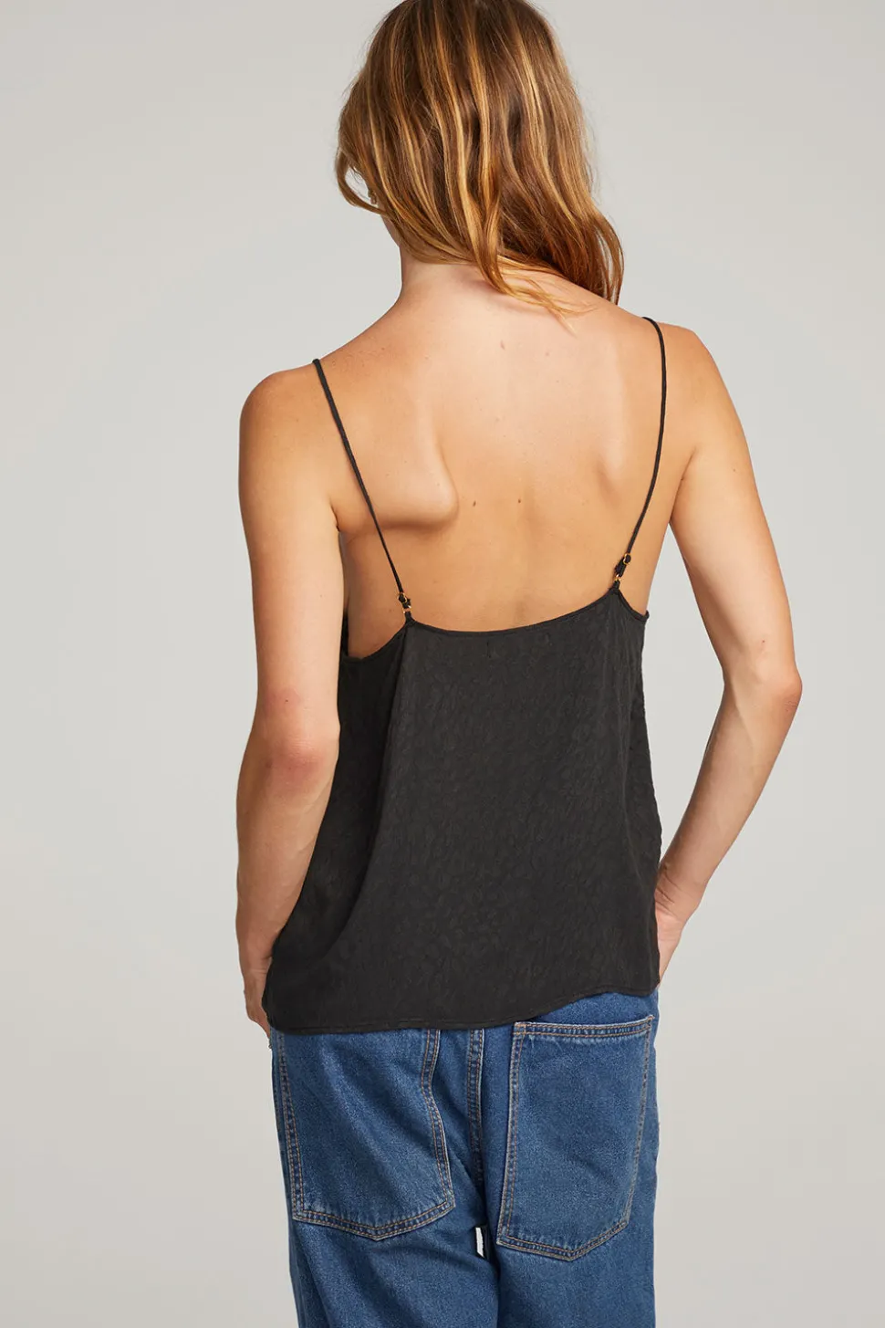 Chaser Brand Wilder Licorice Tank Fashion
