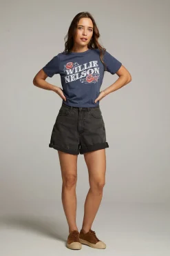Chaser Brand Willie Nelson Roses Tee Store