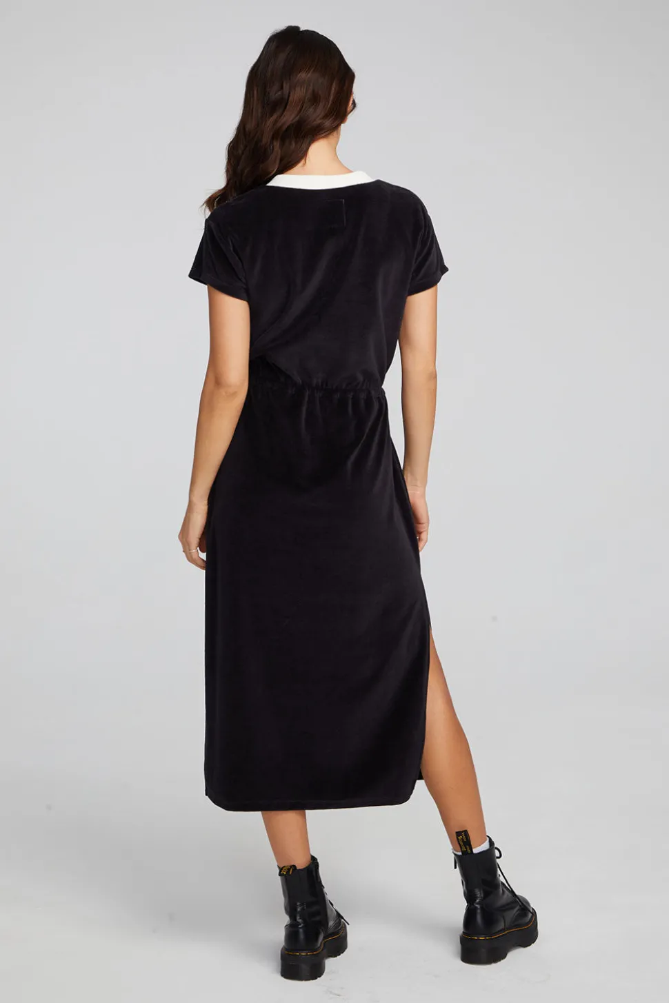 Chaser Brand Woods Shadow Black Dress Sale