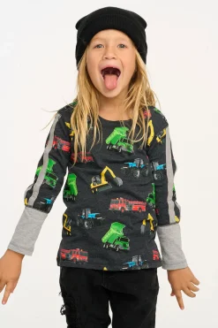 Chaser Brand Work Trucks Long Sleeve Best Sale