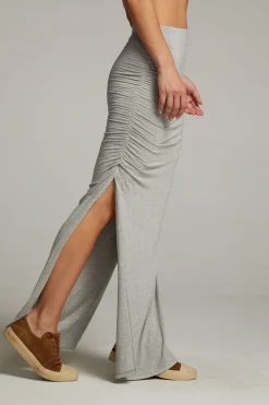 Chaser Brand Wynwood Heather Grey Skirt Store