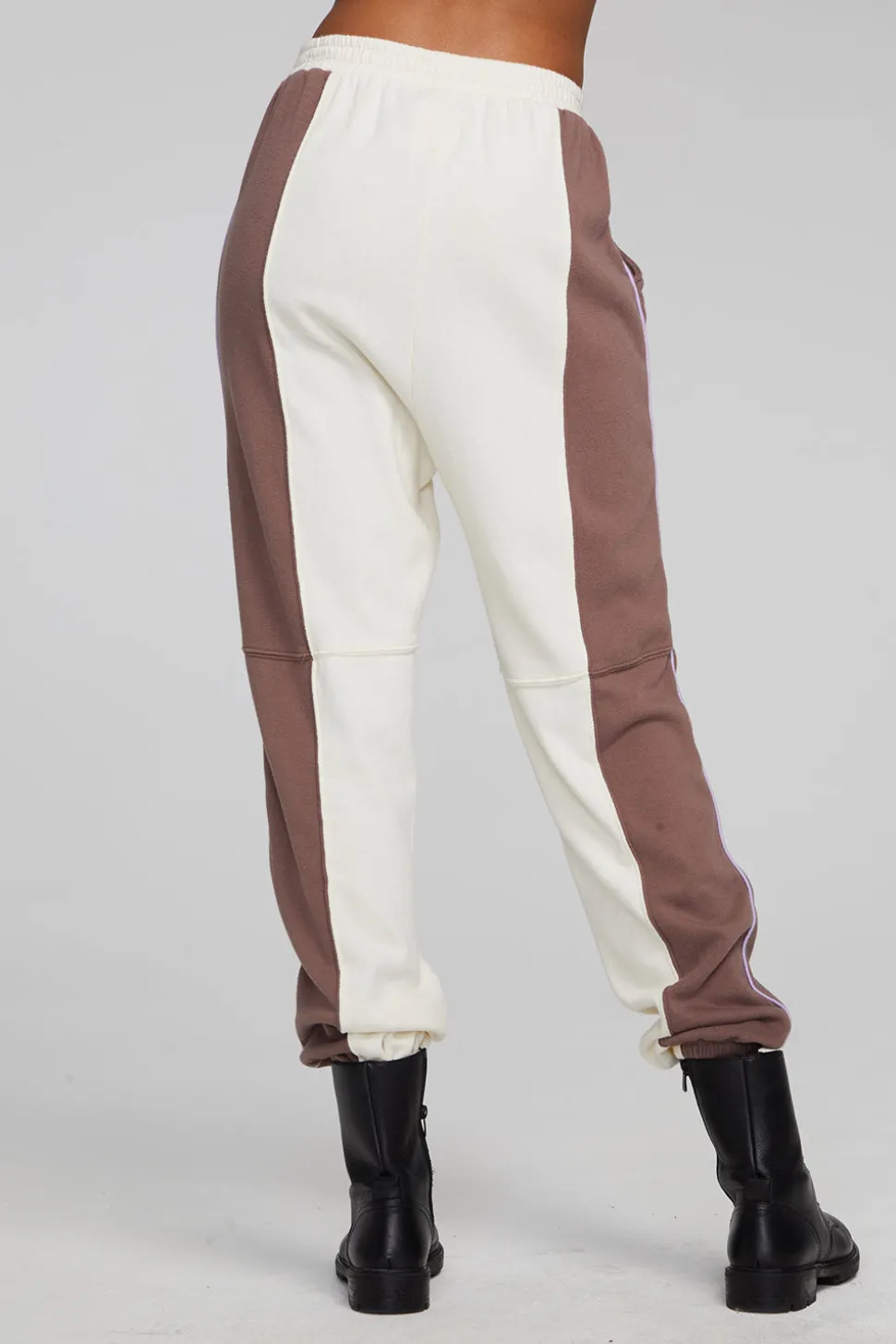 Chaser Brand Yale Deep Taupe And Almond Jogger Cheap