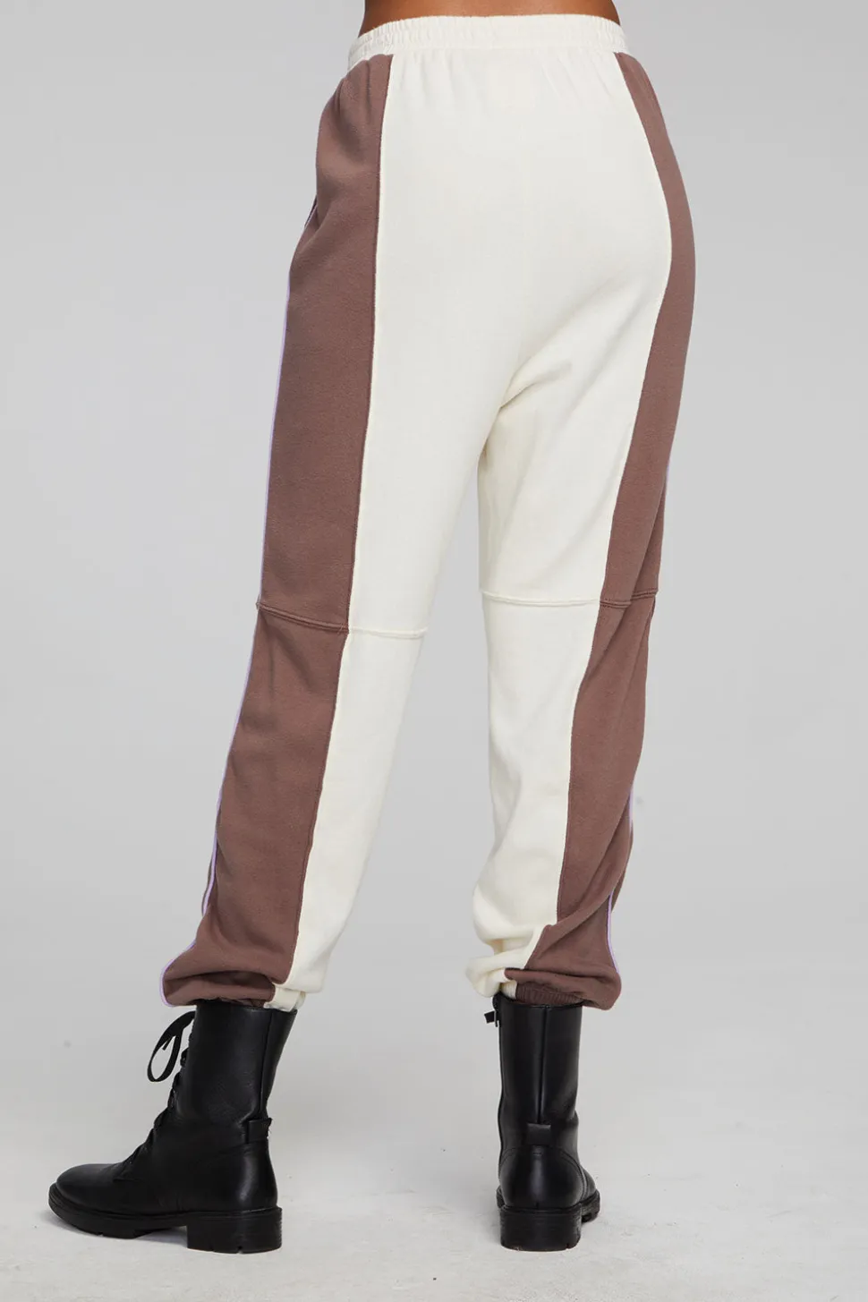 Chaser Brand Yale Deep Taupe And Almond Jogger Cheap