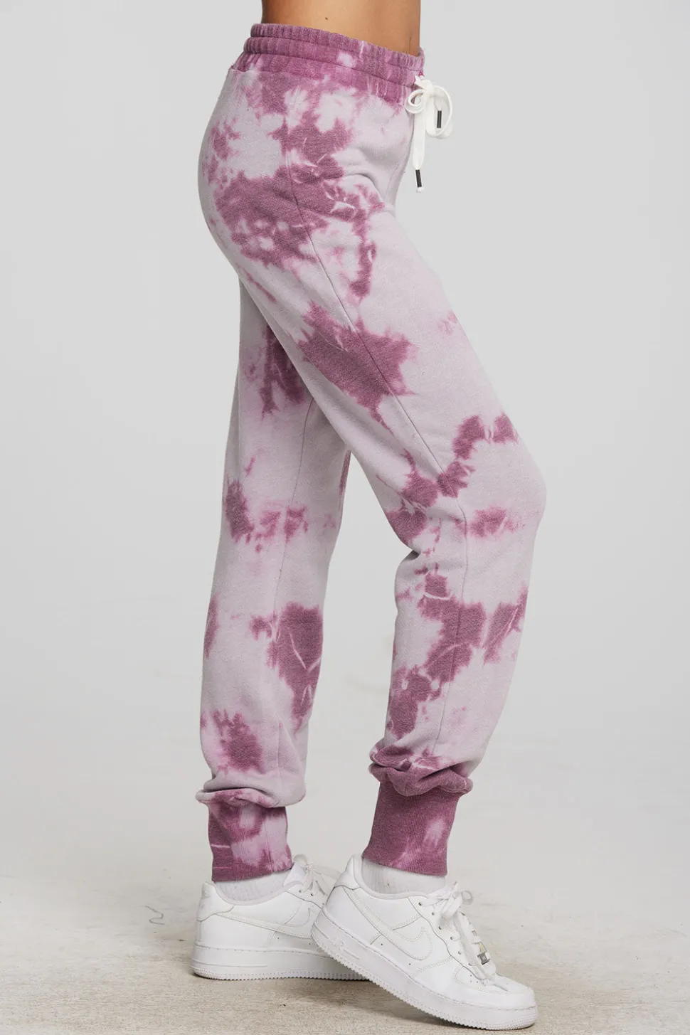 Chaser Brand Zuma Cotton Terry Joggers With Rib And Shoestring Tie Sale