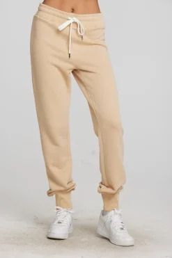 Chaser Brand Zuma Cotton Terry Joggers With Rib And Shoestring Tie Cheap