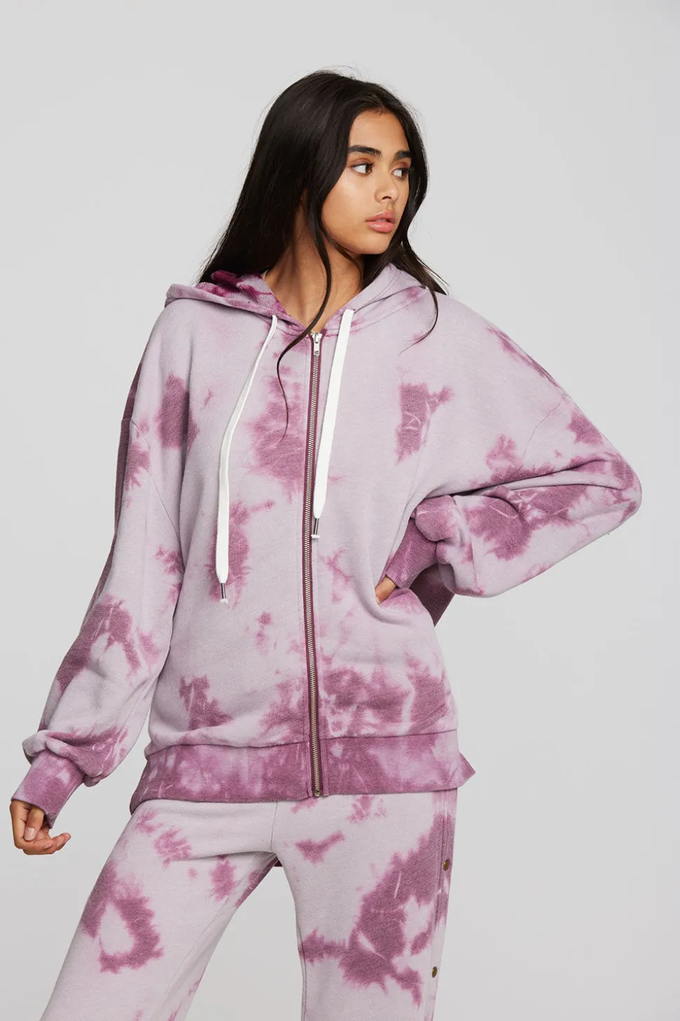 Chaser Brand Zuma Cotton Terry Zip Up Hoodie Store