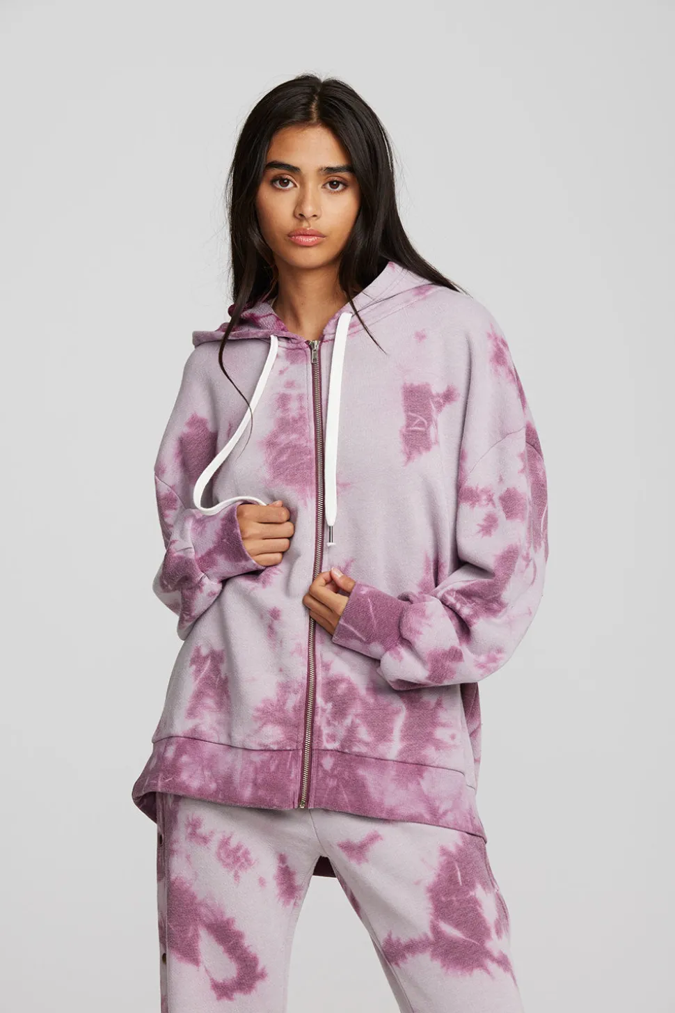 Chaser Brand Zuma Cotton Terry Zip Up Hoodie Store