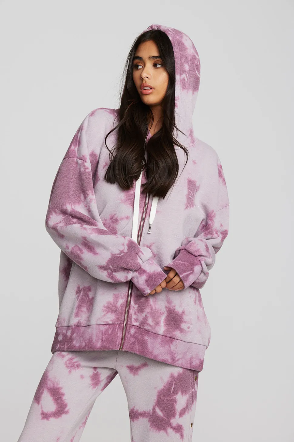 Chaser Brand Zuma Cotton Terry Zip Up Hoodie Store