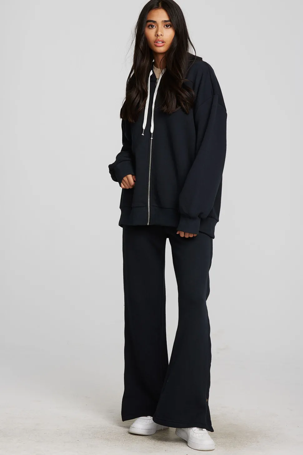 Chaser Brand Zuma Cotton Terry Zip Up Hoodie Flash Sale
