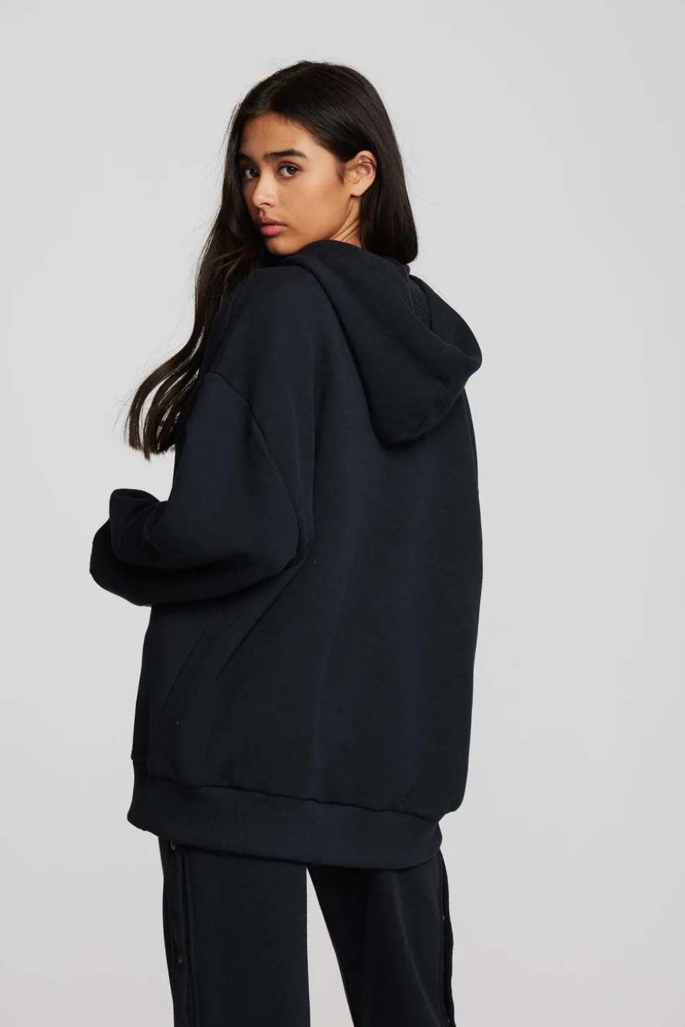 Chaser Brand Zuma Cotton Terry Zip Up Hoodie Flash Sale