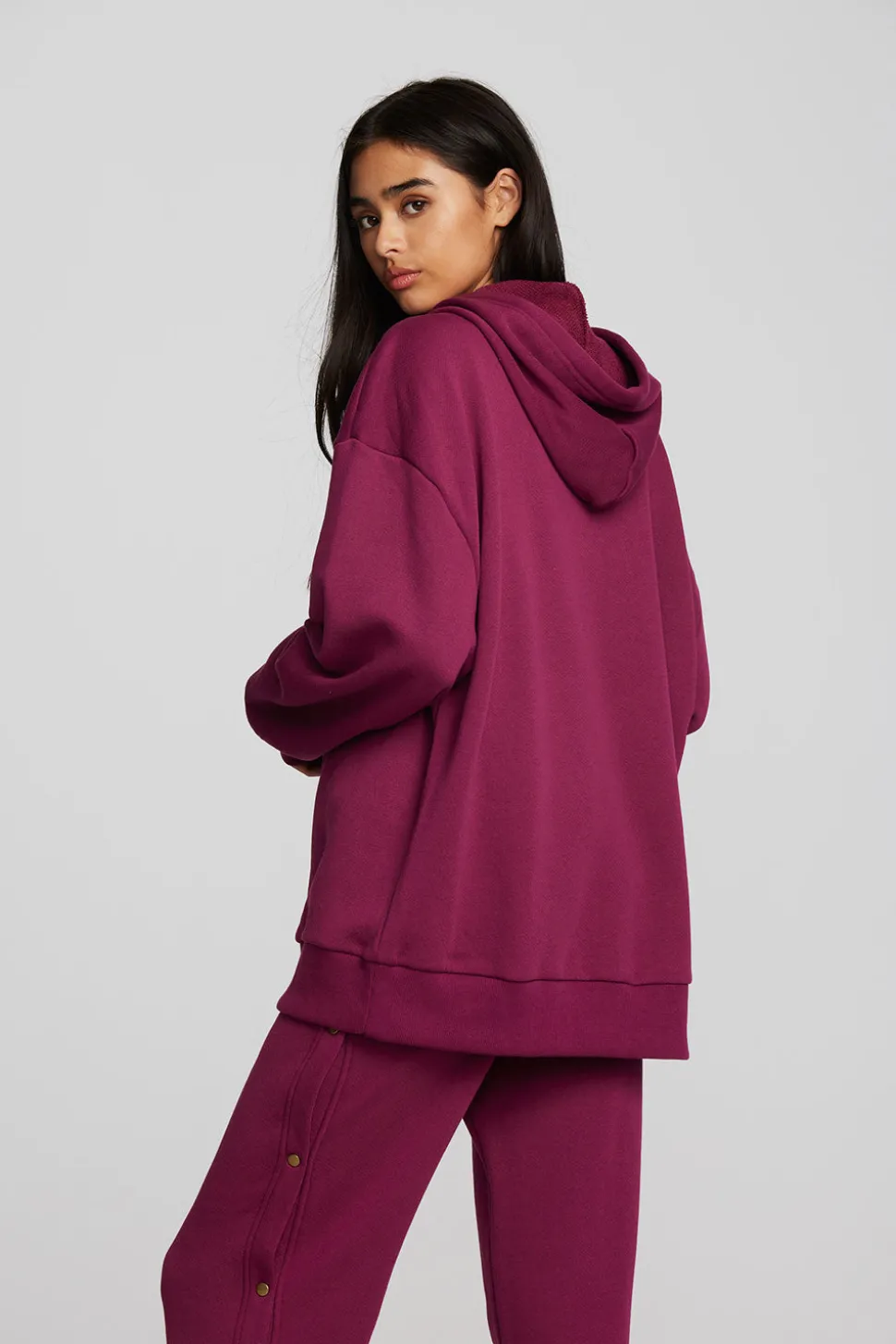 Chaser Brand Zuma Cotton Terry Zip Up Hoodie Best Sale